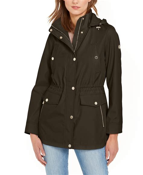 michael kors jacket bag|Michael Kors anorak jacket women.